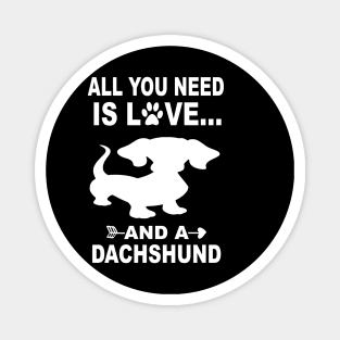 All You Need Is Love And A Dachshund Magnet